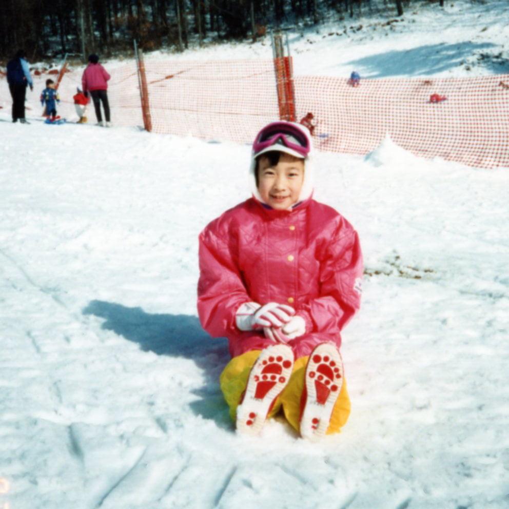 吉良よし子 子ども時代 スキー